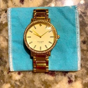 Kate Spade - Gramercy Grand - Gold Plated Watch